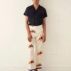 Men BODE Applique Fruit Bunch Trousers