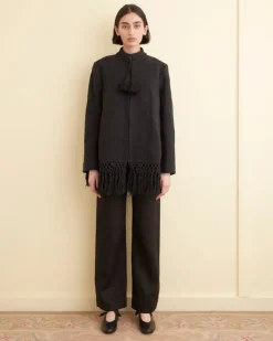 Women BODE Arabesque Jacquard Jacket