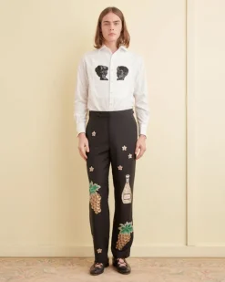 Men BODE Arbane Tuxedo Trousers