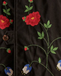 Men BODE Beaded Garden Vine Jacket