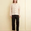 Men BODE Beaded Jasmine Overshirt