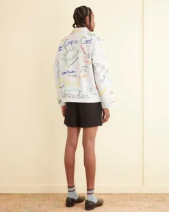 Men BODE Beaded Seashore Jacket