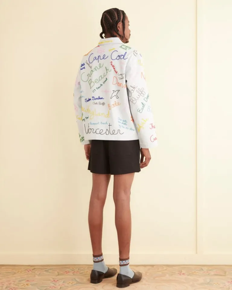 Men BODE Beaded Seashore Jacket