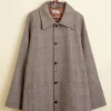 Men BODE Birdseed Check Jacket - L
