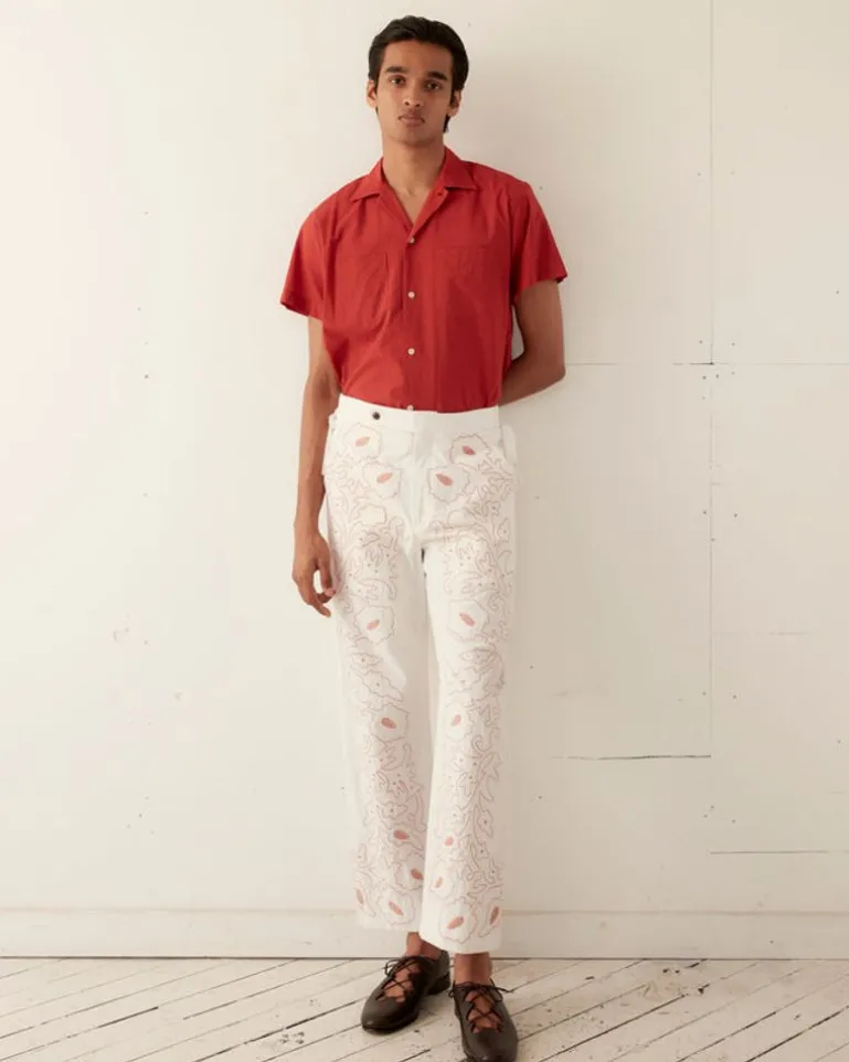 Men BODE Braided Couching Trousers