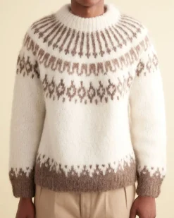 Men BODE Branch Yoke Sweater