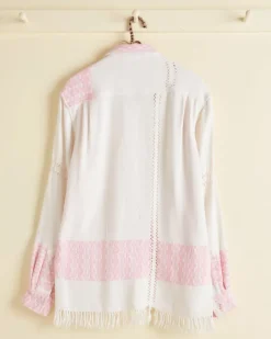 Men BODE Bubblegum Spiral Long Sleeve Shirt - Xs/S
