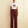 Women BODE Buffalo Tee