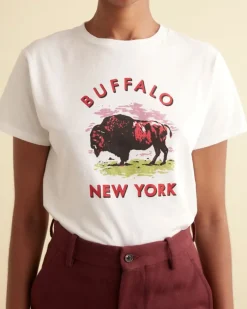 Women BODE Buffalo Tee