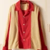 Men BODE Bunting Stripe Long Sleeve Shirt
