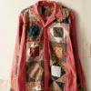Men BODE Calico This And That Long Sleeve Shirt