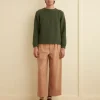 Men BODE Cashmere Crewneck - Green