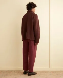 Men BODE Cashmere Rollneck - Cinnabar