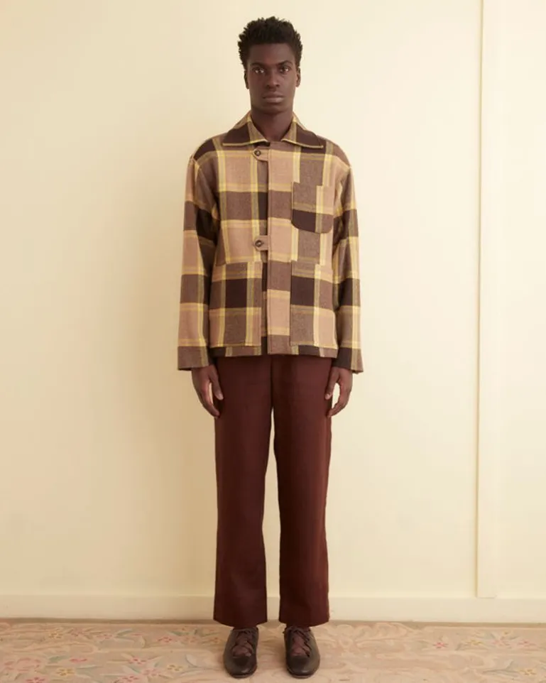 Men BODE Charleston Plaid Jacket