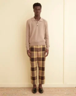 Men BODE Charleston Plaid Trousers