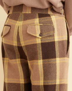 Men BODE Charleston Plaid Trousers
