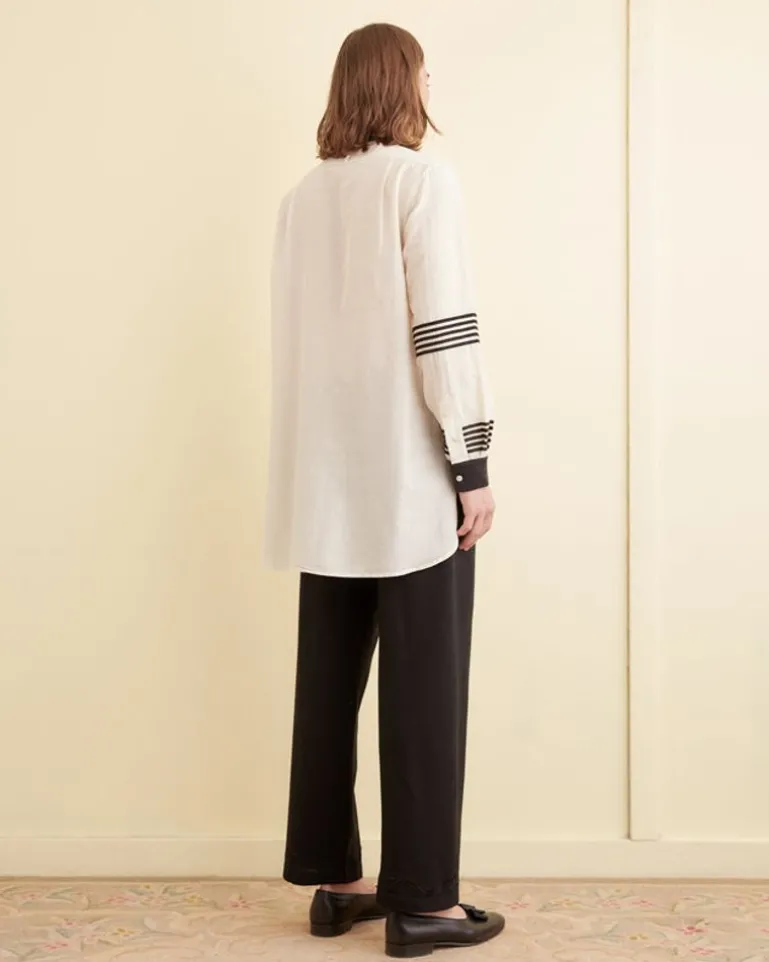 Men BODE Cherry Blossom Stripe Tunic