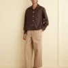 Men BODE Chili Chocolate Overshirt - M/L