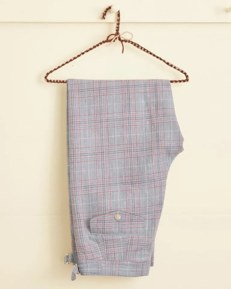 Men BODE Cinnabar Plaid Trousers - 33