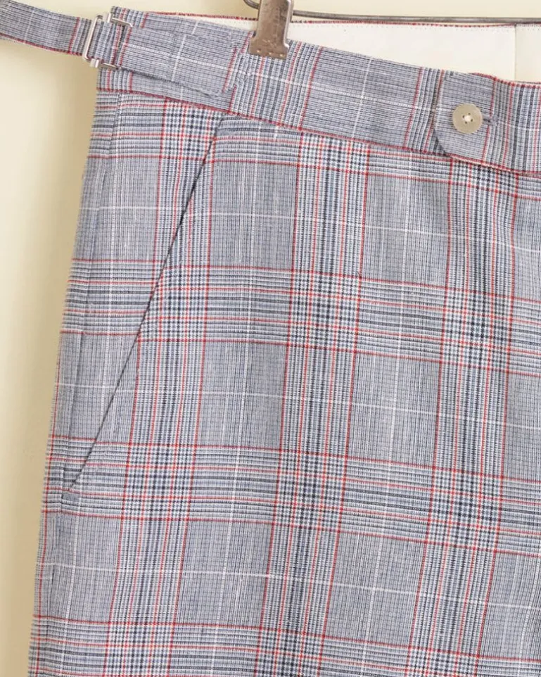 Men BODE Cinnabar Plaid Trousers - 33