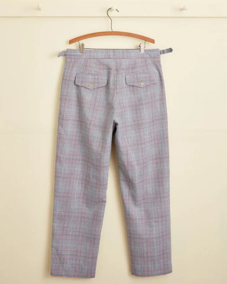 Men BODE Cinnabar Plaid Trousers - 33