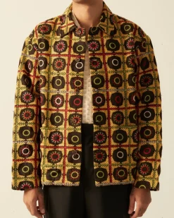 Men BODE Circle Embroidered Jacket
