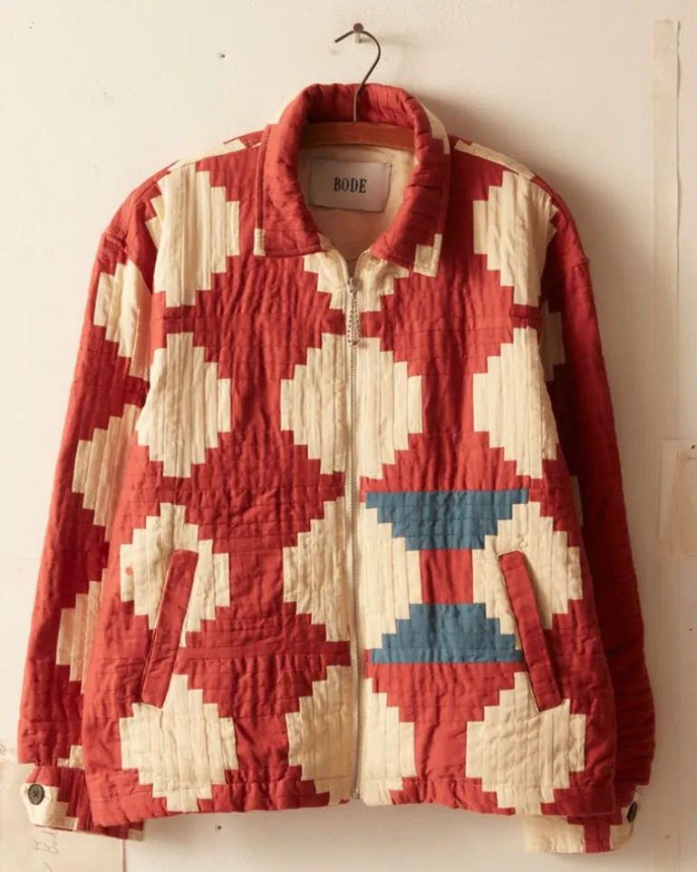 Men BODE Courthouse Steps Sateen Jacket