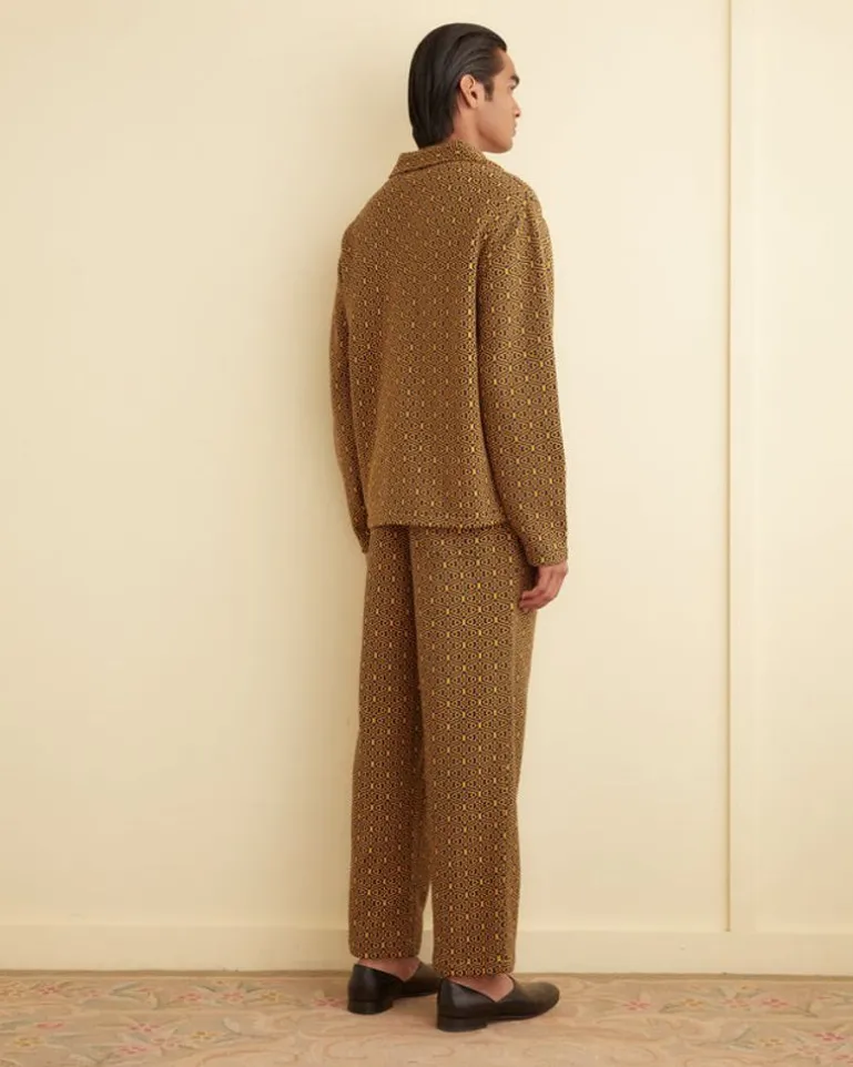 Men BODE Crescent Jacquard Louie Shirt