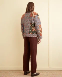 Men BODE Criss-Cross Quilt Jacket