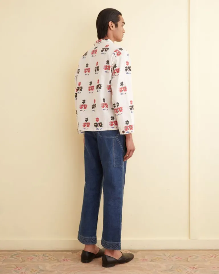 Men BODE Daisy Sprig Pullover