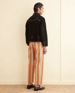 Men BODE Deck Of Cards Studded Jacket