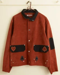 Men BODE Deck Of Cards Studded Jacket