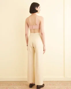 Women BODE Dennis Stripe Sailor Trousers