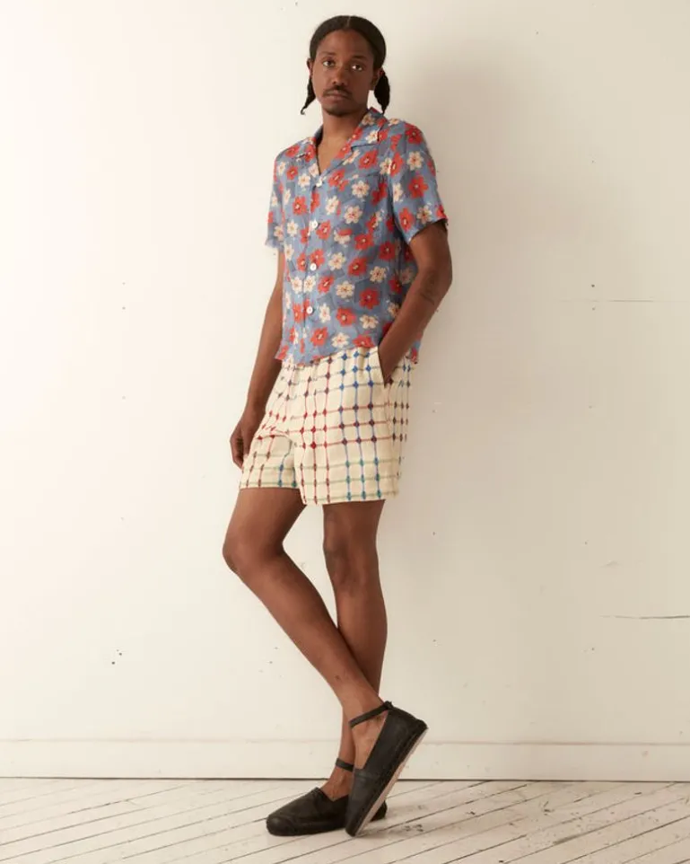 Men BODE Dobby Weave Shorts