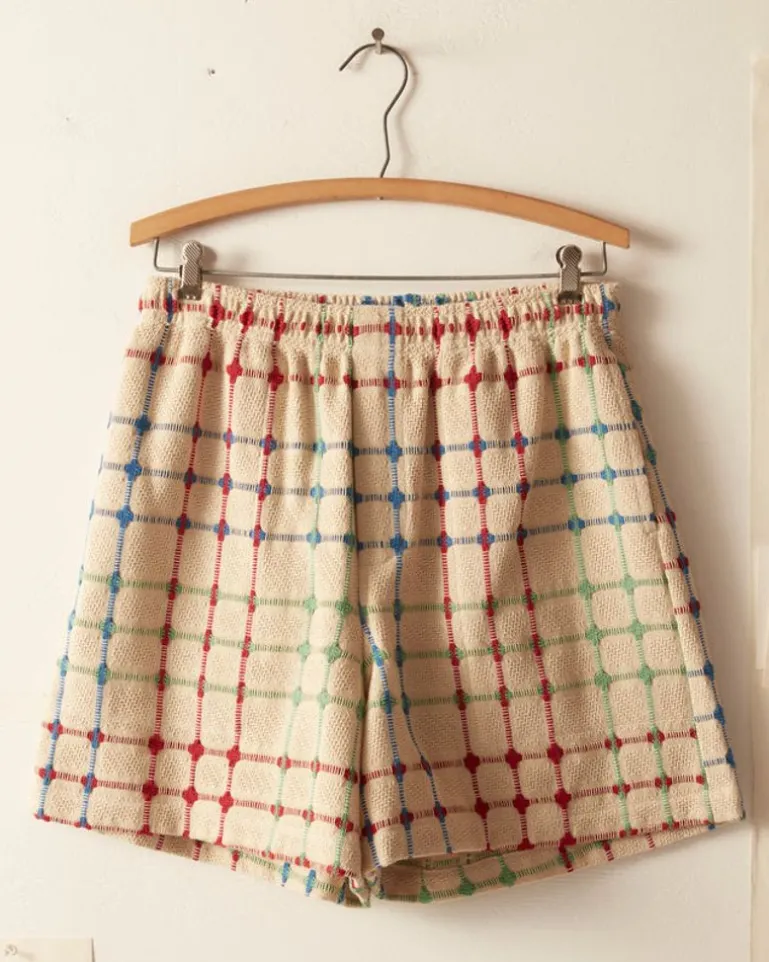 Men BODE Dobby Weave Shorts