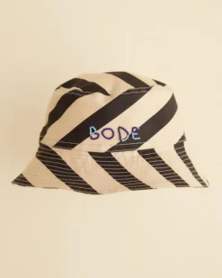 Men BODE Domino Stripe Bucket Hat