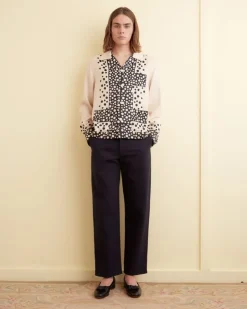 Men BODE Dotty Long Sleeve Shirt
