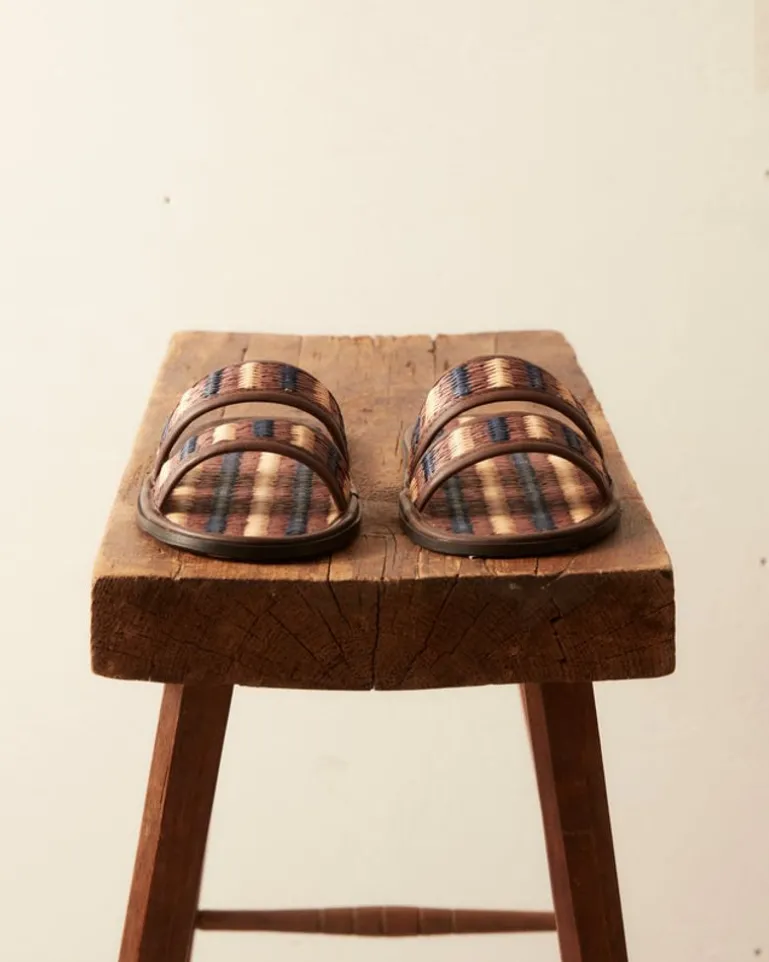 Men BODE Duotone Summer Slides - Brown/Blue