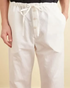 Men BODE Embroidered Blackjack Pajama Pants