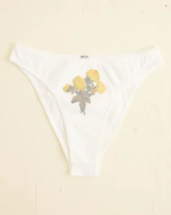 Women BODE Embroidered Bouquet Briefs