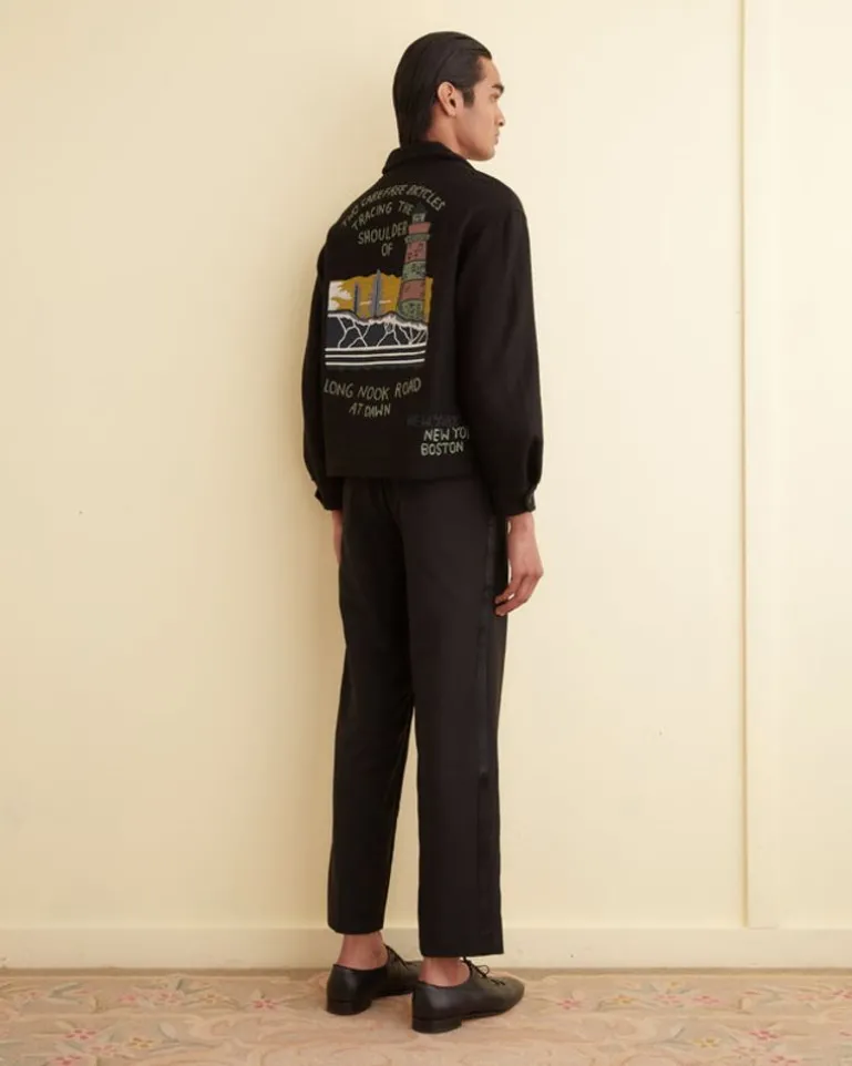 Men BODE Embroidered Lighthouse Jacket