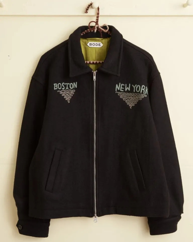 Men BODE Embroidered Lighthouse Jacket