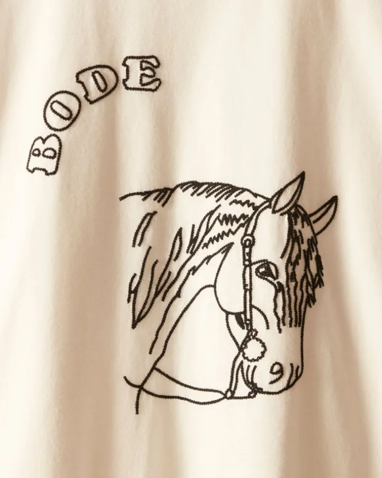Men BODE Embroidered Pony Tee