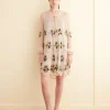Women BODE Embroidered Suncherry Dress