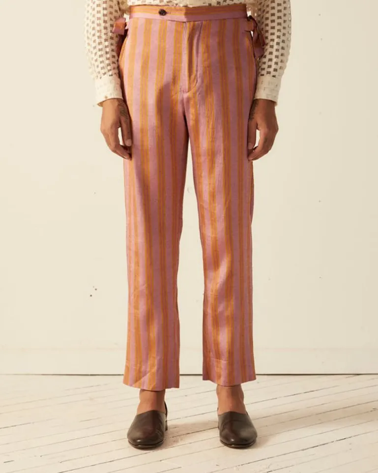 Men BODE Essex Stripe Trousers