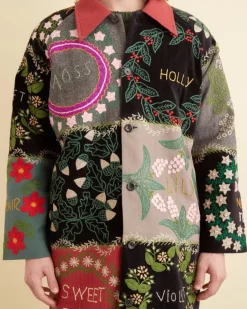 Men BODE Floral Genus Quilt Coat