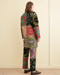 Men BODE Floral Genus Quilt Coat