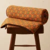 BODE Floral Jacquard Throw - Brown