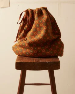 BODE Floral Jacquard Throw - Brown