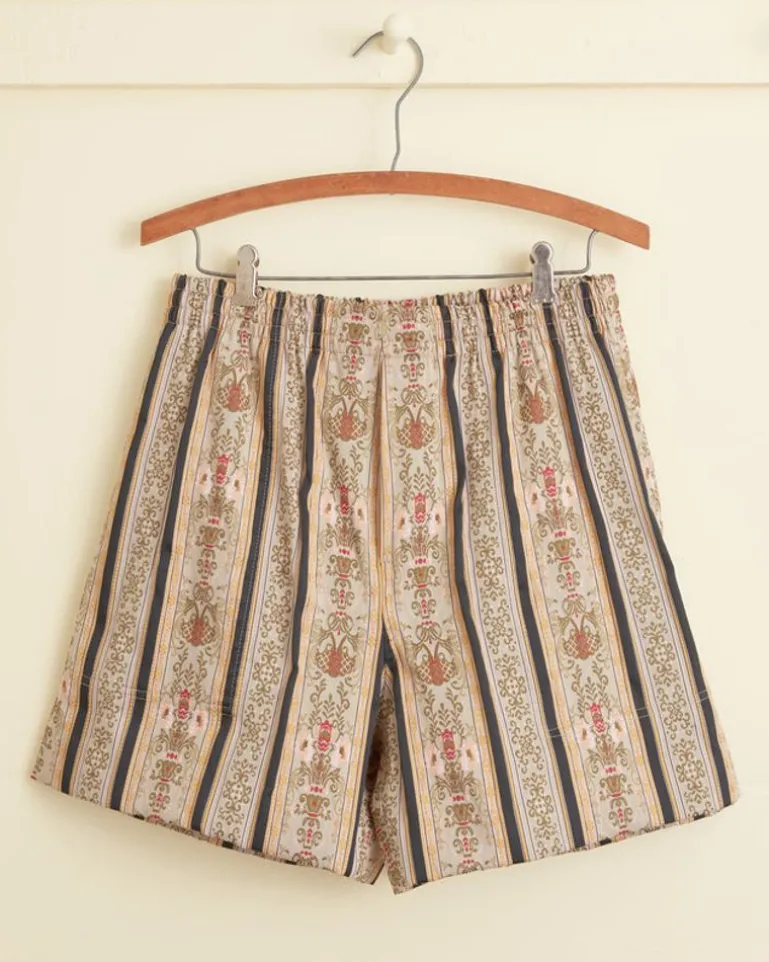 Men BODE Floret Brocade Shorts